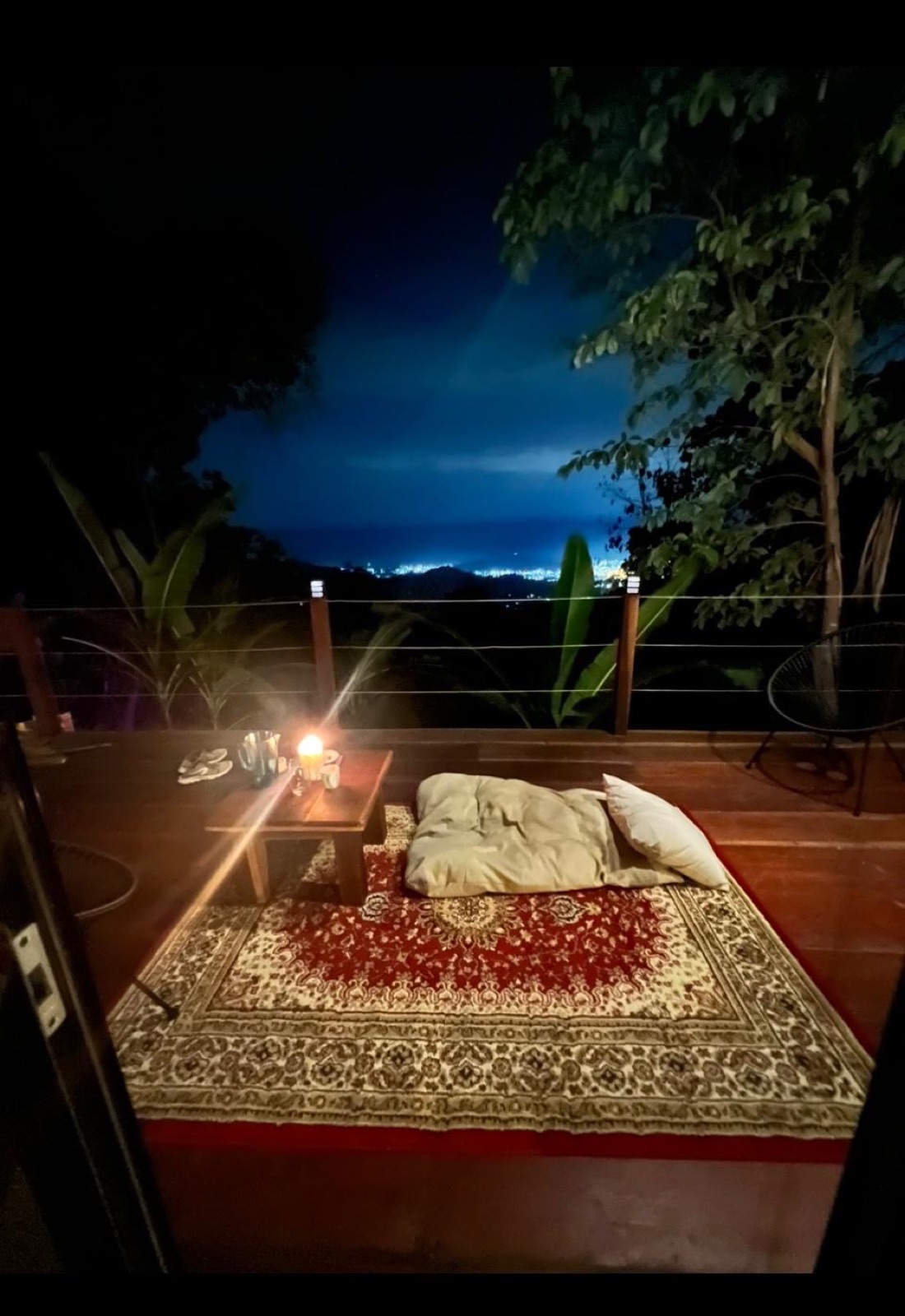 View from the terrace, La Señorita
